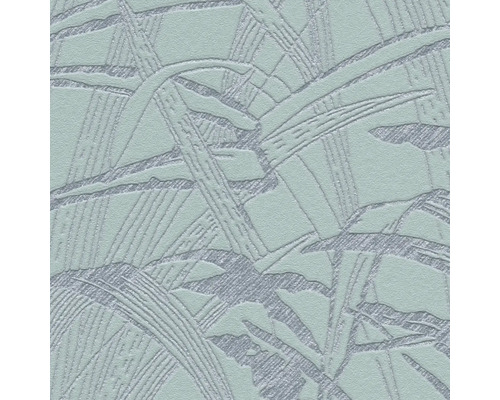 Close-up van een gestructureerd behang met een bladmotief