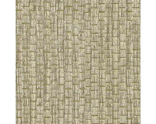 Close-up van een beige geweven stof