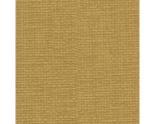 Close-up van een goudkleurig textielbehang met structuur