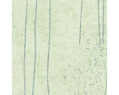 Behang met boom- en graspatroon