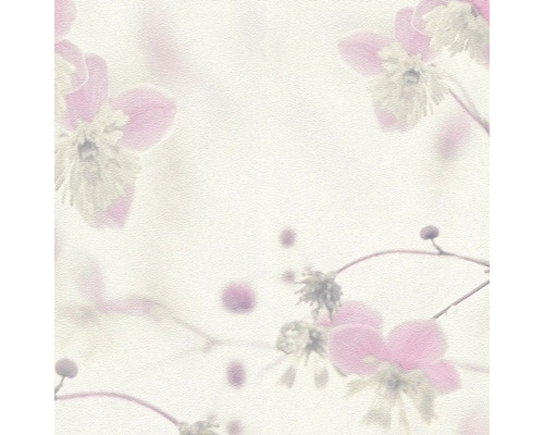 Behang met bloemmotief