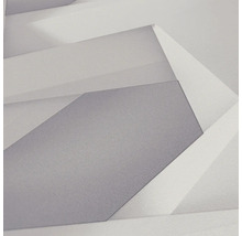 Behang met driedimensionaal geometrisch patroon