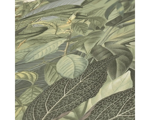 Close-up van bladeren met plantenpatroon