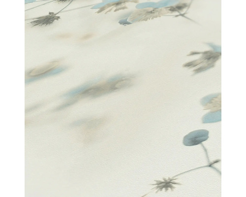 Behang met bloemmotief