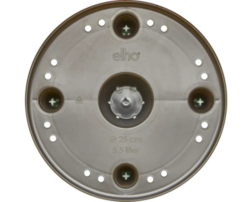 Elho plantenpot onderzetter, diameter 25 centimeter, inhoud 5,5 liter
