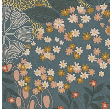 Bloemenbehang met diverse bloemmotieven