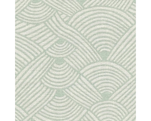 Behang met elkaar overlappende cirkelboogpatronen