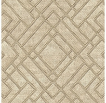 Behang met geometrisch patroon