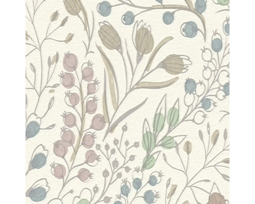 Behang met plantenpatroon