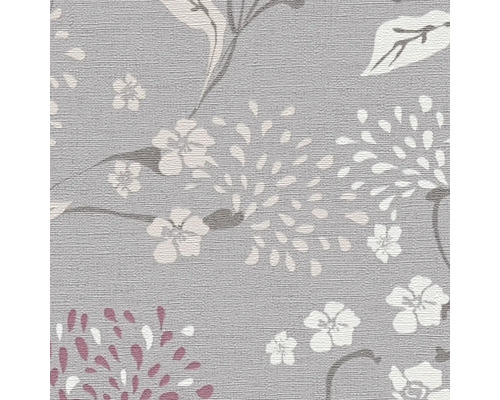 Behang met bloemmotief