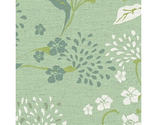 Behang met bloemmotief