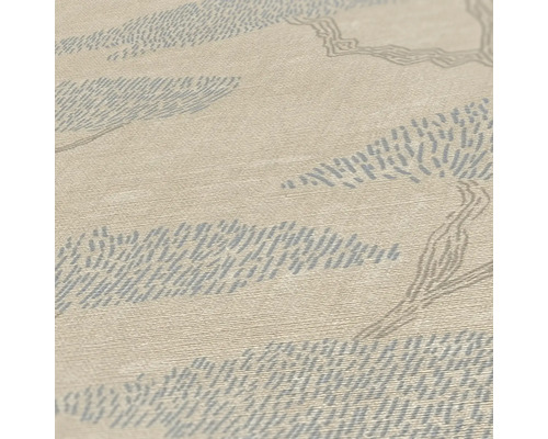 Behang met boommotief