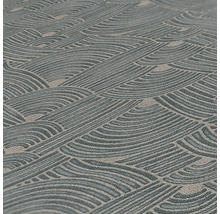 Close-up van behang met een golfpatroon