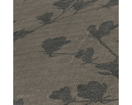 Behang met bloemmotief