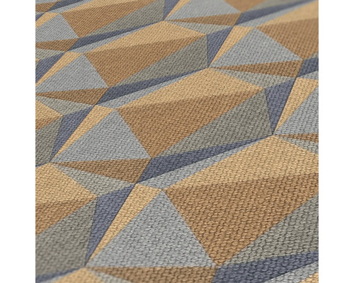 Detail van een driehoekig getextureerd behang