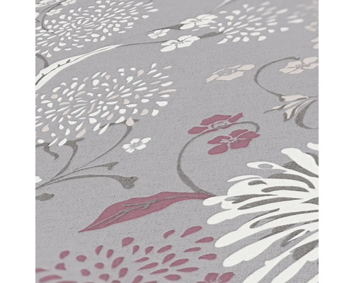 Behang met bloemmotief in verschillende formaten