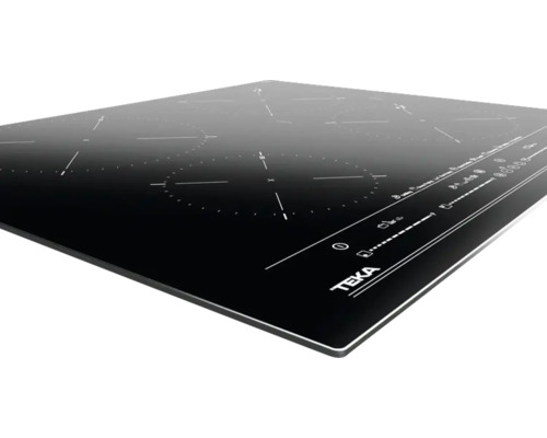 Zwarte Teka inductiekookplaat met vier kookzones