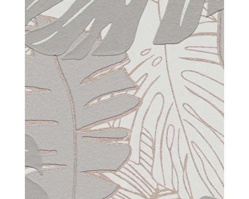 Behang met bladerpatroon
