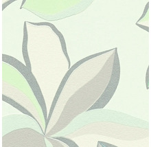 Detail van een behang met bloemmotief