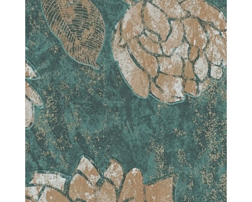 Behang met bloemmotief