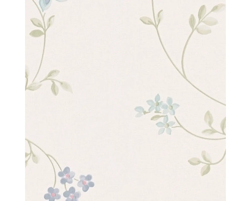 Behang met bloemmotief