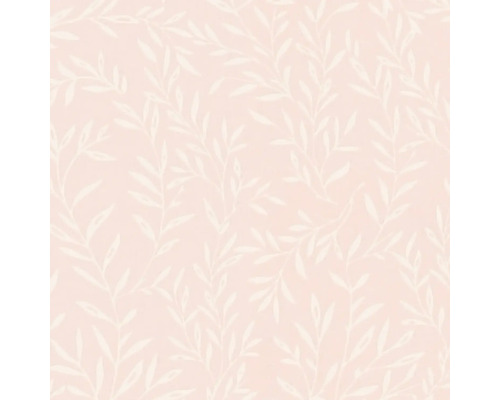 Behang met bladerpatroon