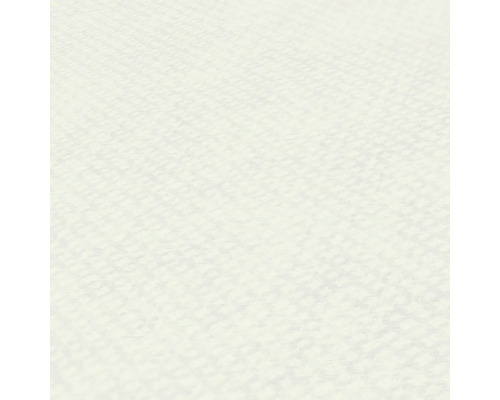 Close-up van een wit vliesbehang met lichte structuur