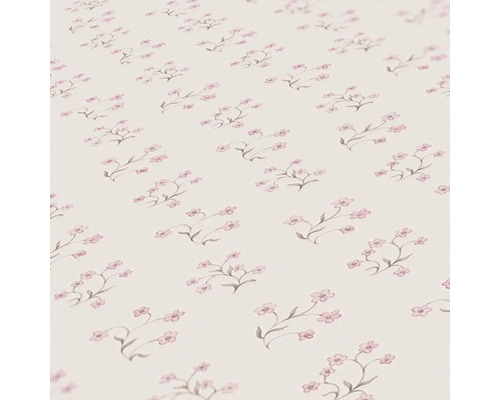 Behang met bloemmotief