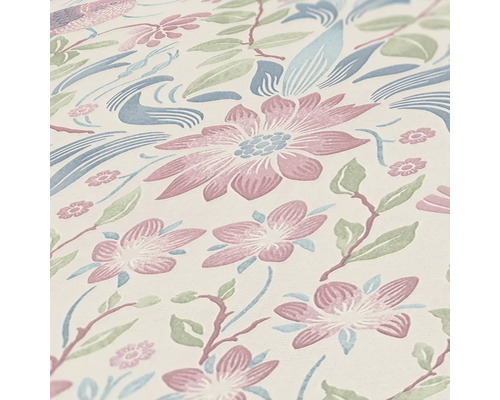 Bloemenbehang met bloemmotief