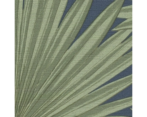 Gedetailleerde afbeelding van een behang met palmbladmotief