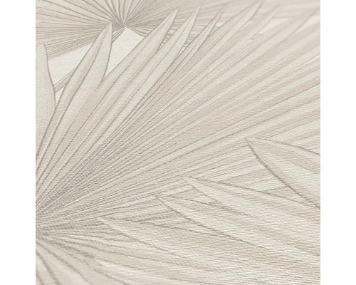 Close-up van een behang met bladerpatroon