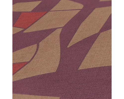 Close-up van een patroonbehang