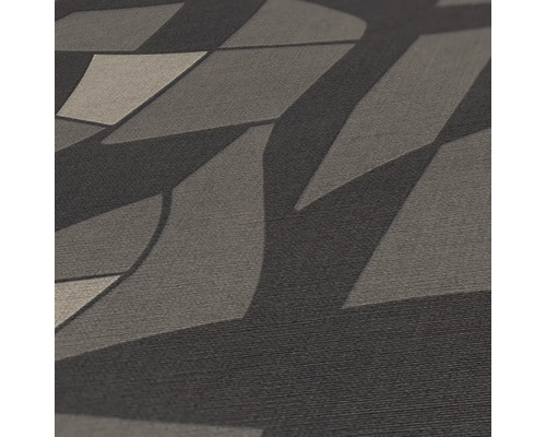 Close-up van een behang met geometrisch patroon