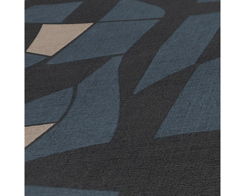 Close-up van een behang met geometrisch patroon