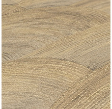 Close-up van een beige behang met textuur