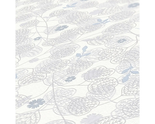 Behang met bloemmotief