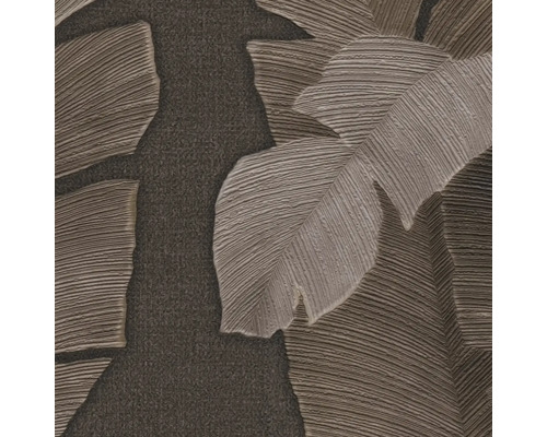 Close-up van een behang met bladerpatroon