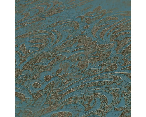 Close-up van een gestructureerd vliesbehang met patroon