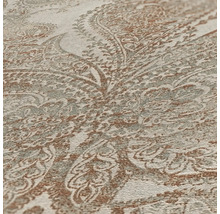 Close-up van een behang met paisley patroon