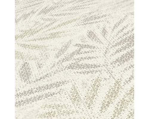 Close-up van een behang met plantenmotief