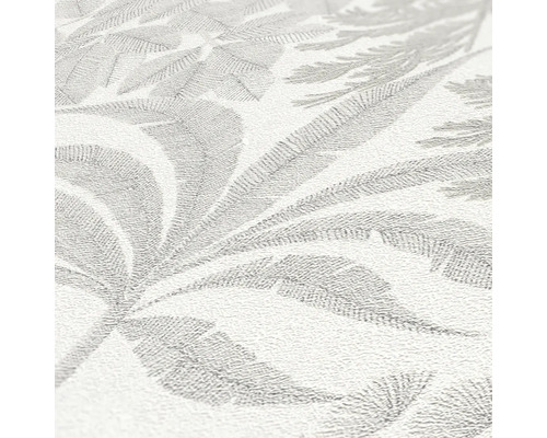 Close-up van een behang met plantenmotief