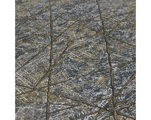 Close-up van een gestructureerd behang met lineair patroon