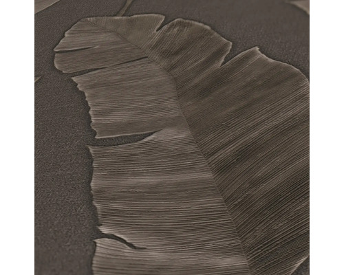 Close-up van een behang met bladerpatroon