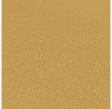 Close-up van een goudkleurig behang met een fijne textuur