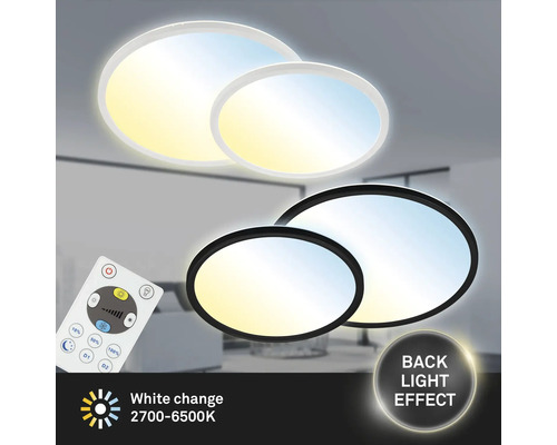Plafondlampen met afstandsbediening om het achtergrondverlichtingseffect te regelen.