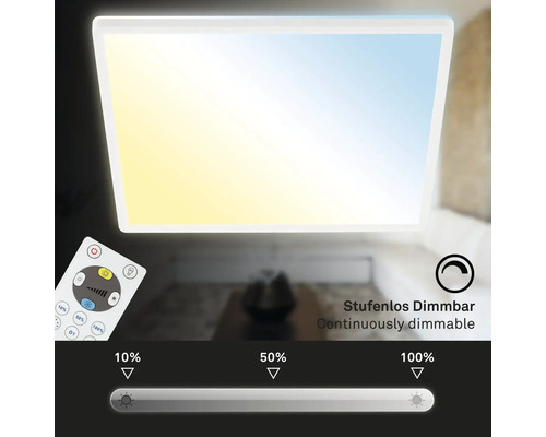 Dimbaar daglichtlamp met afstandsbediening voor lichtregeling