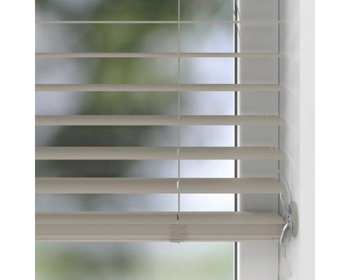 Houten horizontale jaloezie voor raam