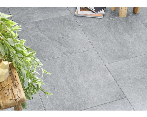 DIEPHAUS Terrastegel iStone Giant met facet basalt, 50 x 50 x 4 cm