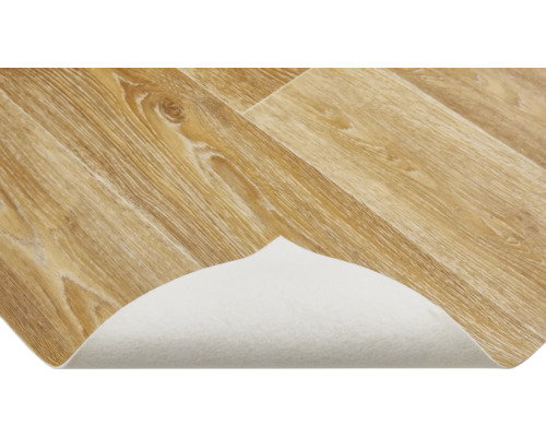 Vinylvloer met houtlook en geluiddempende onderlaag