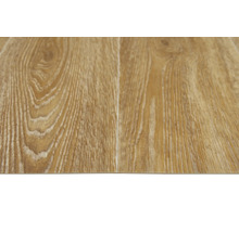 Close-up van een vinylvloer met houtlook